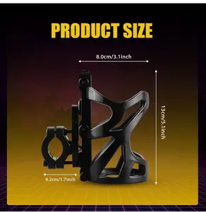 Handlebar Water Drink Cup Holder For Harley Electra Street Tri Glide Road King Motorcycle