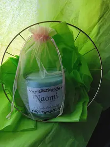 Amber and Magnolia Aroma Candle