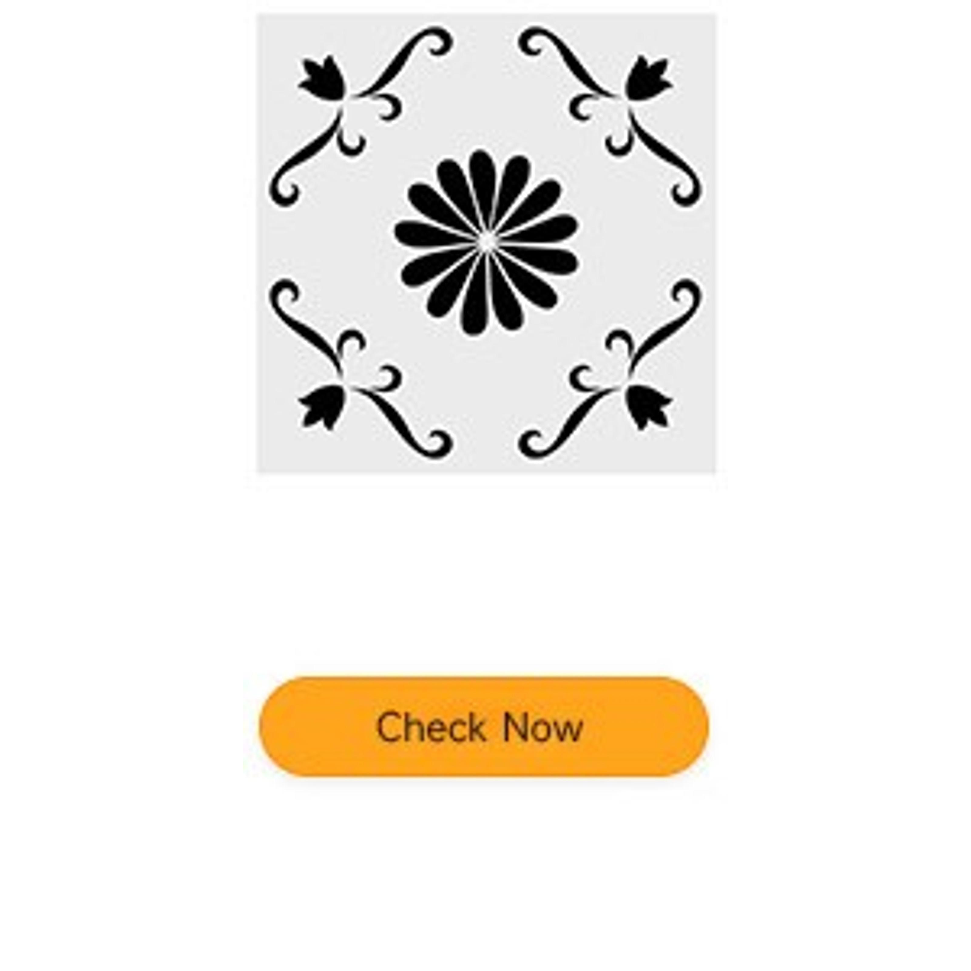 Wall Stencils for Painting Large Pattern 12" x 12", Reusable Large Floor Stencils, Simple Tile Stencils for Decor (NS10)
