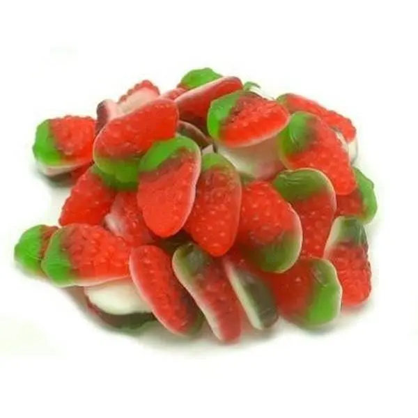Gummy Strawberries w/foam bottom Gummy Strawberries w/foam bottom