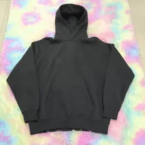 Men's Hoodie Oversized Pullover Iron SS22/1977 Long Sleeve Hooded Sweatshirt Casual Workout Lounge Hoodies for Women with Kangroo Pocket Ribbed Hem