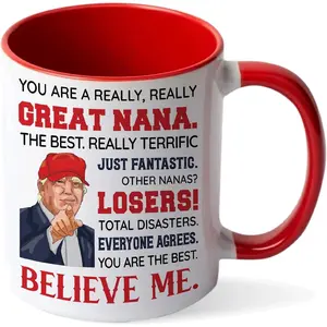 Mother's Day Gifts for Nana, Gifts for Grandma,  Giftss From Granddaughter, Grandson for Birthday, Christmas, Funny  Idea, Nana Ceramic Mug 11Oz