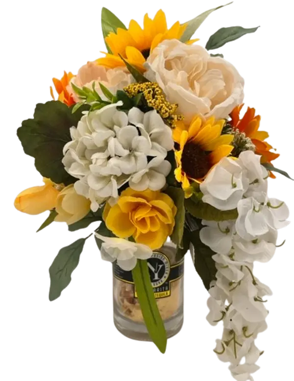 Margaritaville Cocktail Bottle Topper with Bouquet Design for Home Bar and Party Decorations Glass Bottle Infusion Mixer for Tequila and More Drinkware