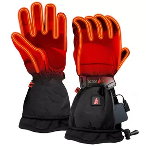 ActionHeat Heated Gloves Snow 140°F Max 5+ Hours Black L 5V Battery Mens Glove