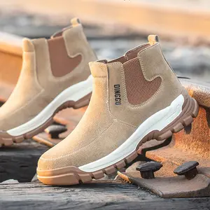 Safety shoes men casual steel toe shoes for men,industrial welding work shoes