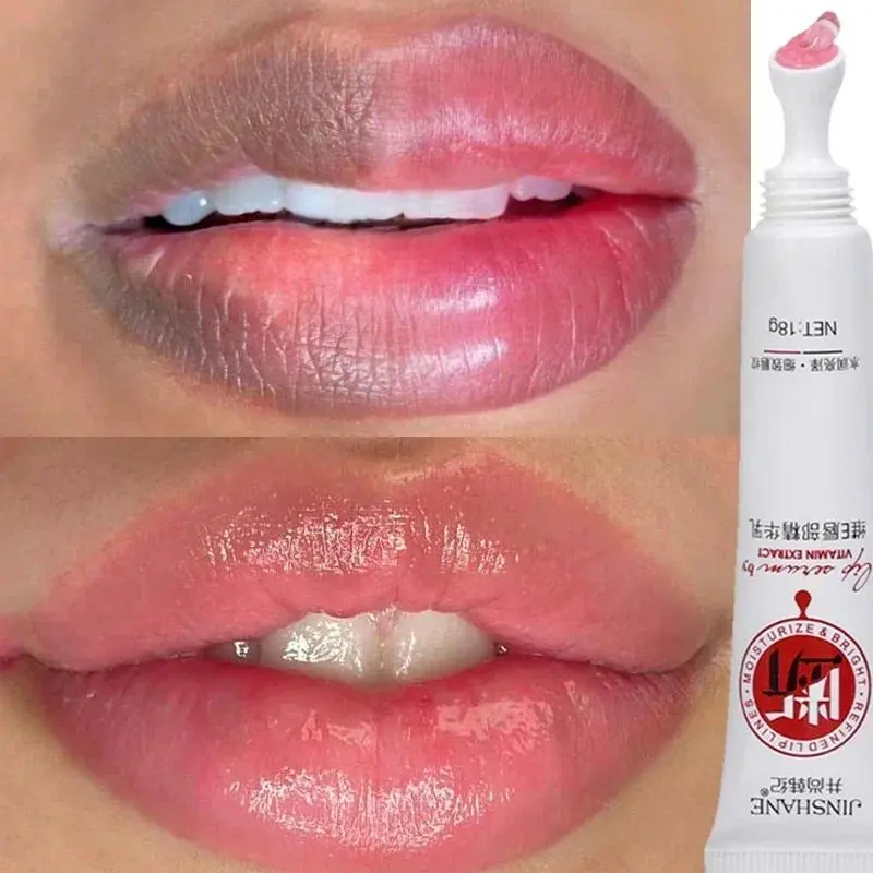 JINSHANE Lip Balm with Vitamin E Extract 18g - Moisturizing & Brightening Formula for Smooth Lips