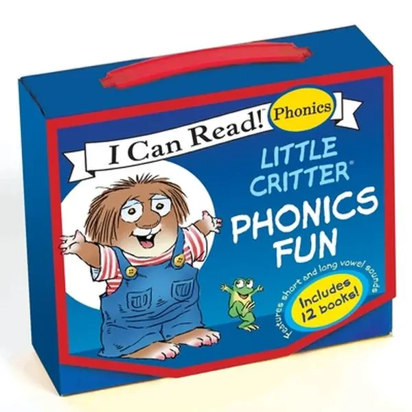 Little Critter 12-Book Phonics Fun!: A Box of 12 Mini-Books Featuring Short and Long Vowel Sounds -- Mercer Mayer - Boxed Set