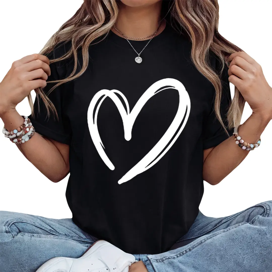 Women's Vintage Acid Wash Crew Neck Short Sleeve Tee Breathable Cotton Spring Casual Everyday Essential Versatile Top for Outfits