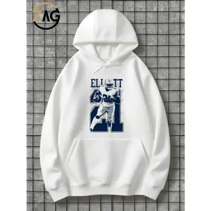Unisex Adult Teen Powerful Football Fan Gear Elliott Hoodie for Sports Enthusiasts Ultimate Comfort and Style - Unisex, hooded sweatshirt, front pocket design, Brother Teenage Mom Dad Halloween Birthday Christmas Gift Valentine's Day Boyfriend Girlfriend