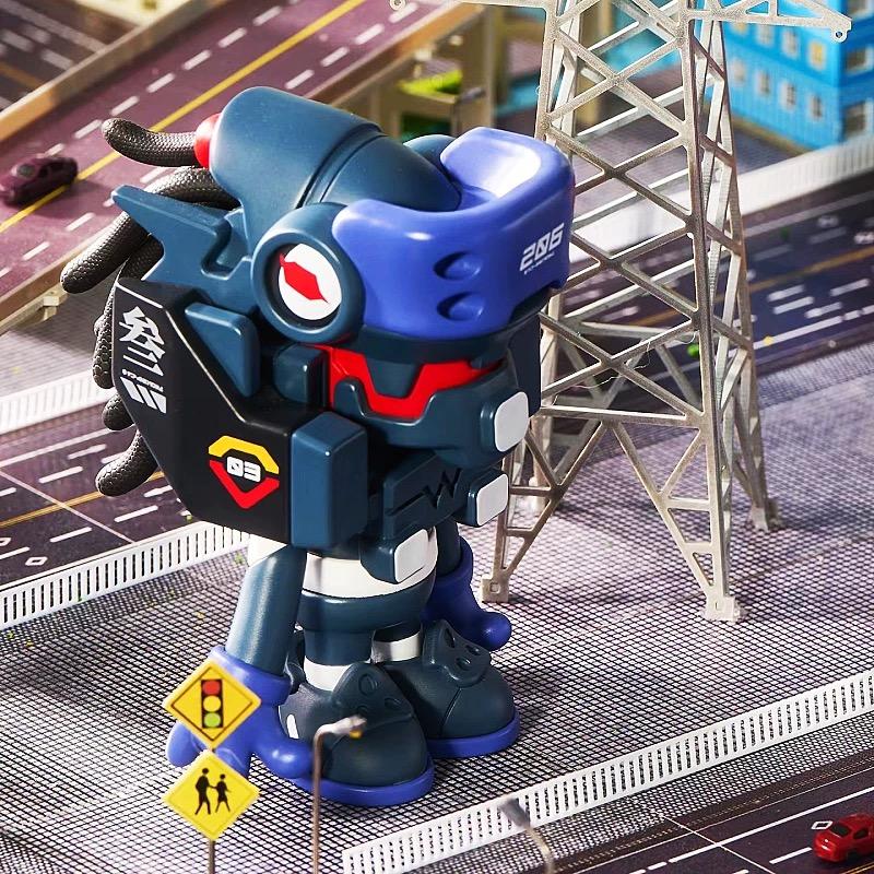 MINISO Evangelion x WASA EVA206 Collaboration Series Mystery Blind Box,Collectible Figures with Rare Hidden Version, Official Evangelion Merch for Anime Fans & Collectors,Home & Office Decor,Desk Display,Holiday Gifts (Height 5") Action Figurine