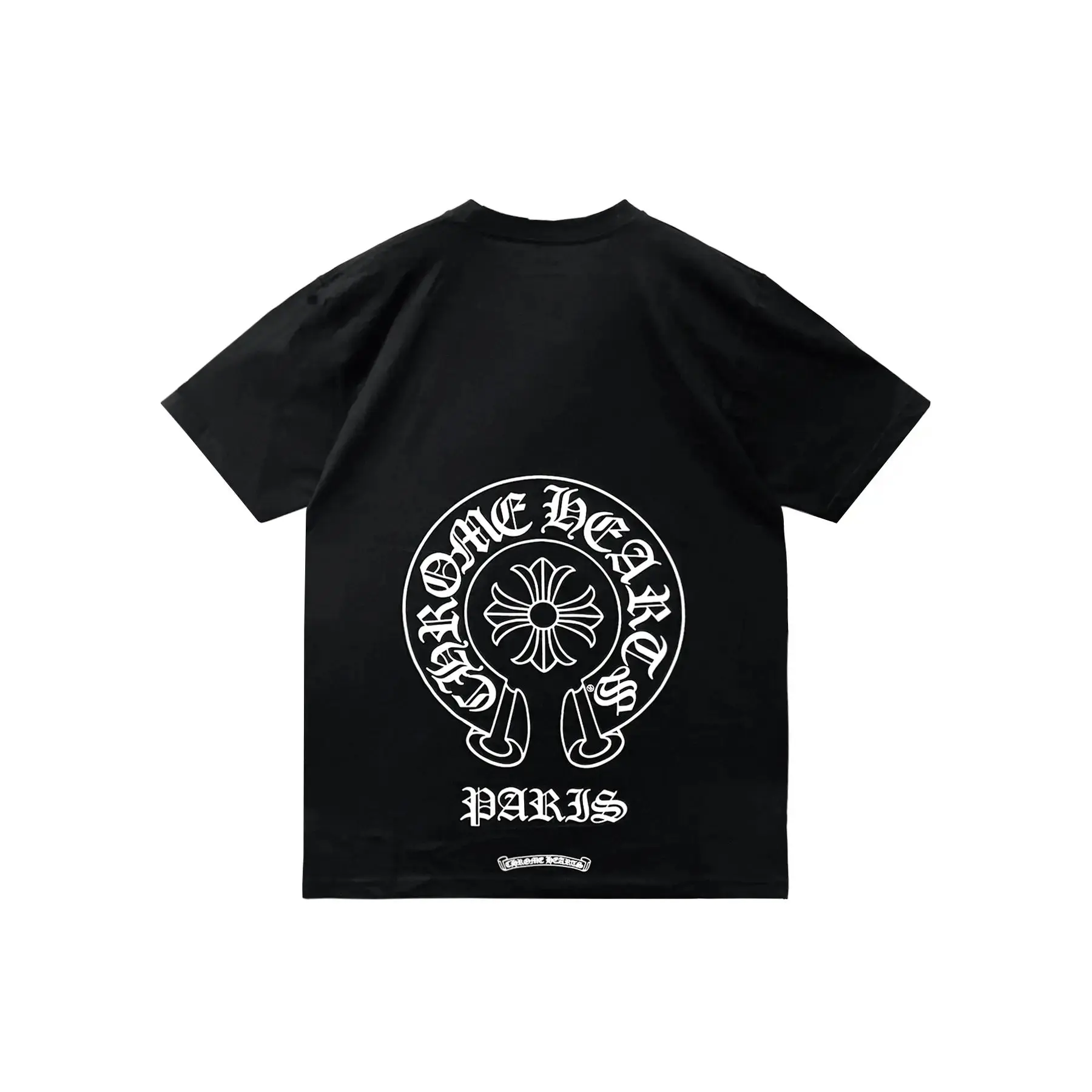 Chrome Hearts Paris Exclusive Horseshoe Short Sleeve Tee
