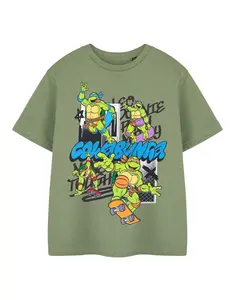 Teenage Mutant Ninja Turtles Shirt, Cowabunga TMNT Retro Graphic Shirt, Rapha Mikey Leo Donnie Movie Merch