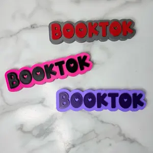 Booktok bookshelf signs Signage