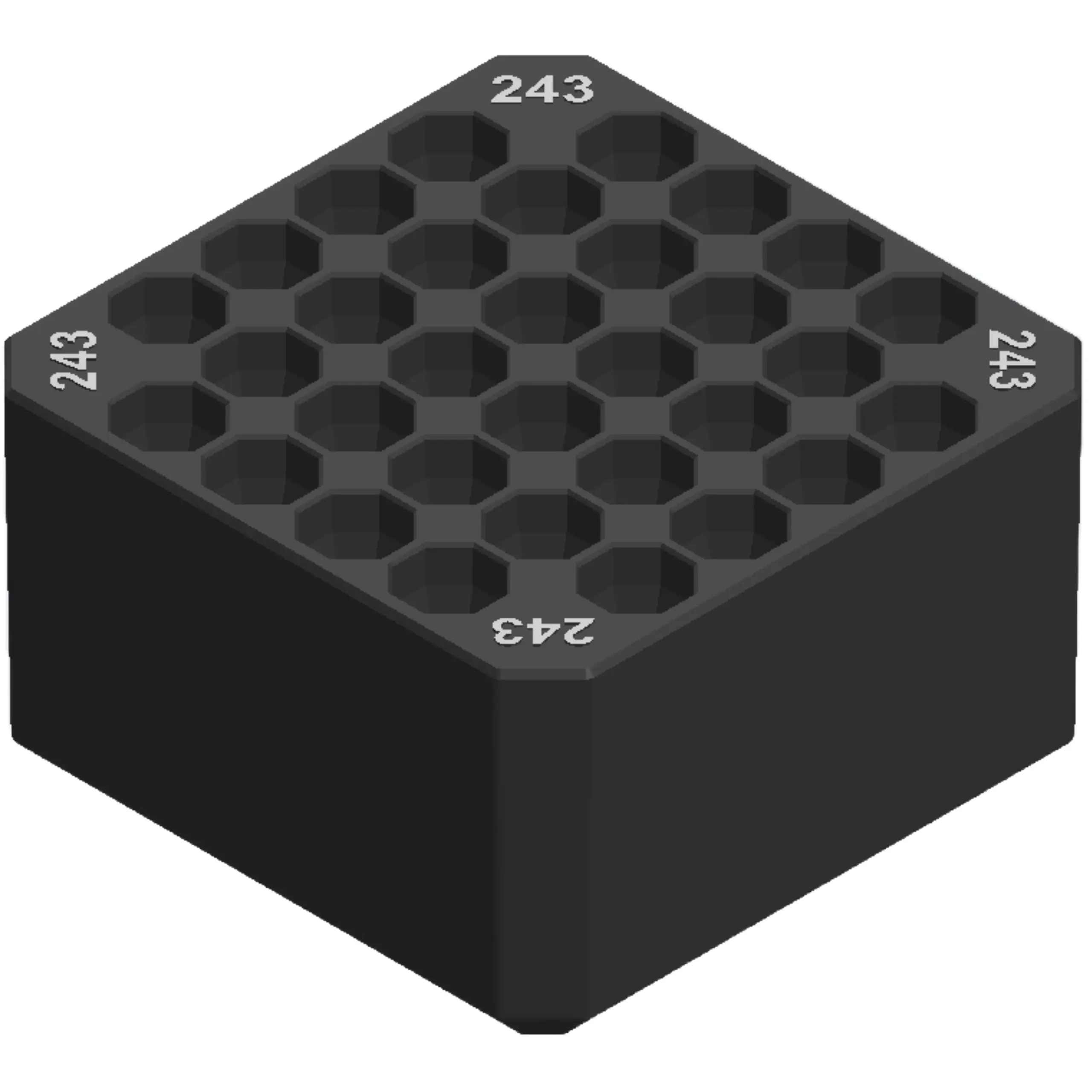 SMALL TRAY 243 WIN WHITE