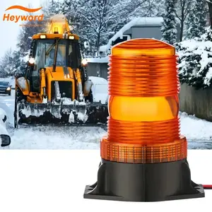 Heyword 30W LED High Power Emergency Warning Flash Strobe Light Beacon for Forklift Truck School Bus Amber Blue Red