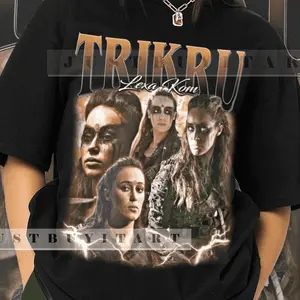 Limited Trikru Lexa Kom Shirt Gift Movie Trikru Lexa Kom T-Shirt Bootleg Trikru Lexa Kom Homage Retro Unisex Graphic Tee Fm847, T-Shirt For Men, Unisex Cotton Tee