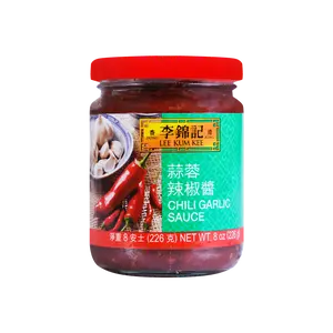 Lee Kum Kee Garlic Chili Sauce 226g - Authentic Hong Kong Flavor, Spicy Condiment for Stir-fry, Dipping, Marinades