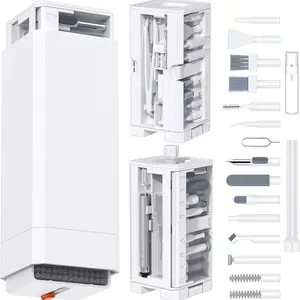 32-In-1 Keyboard Cleaning Kit with Brush, Laptop Cleaner Tool Set, Multi-Purpose for Phone, Computer Screen, Camera Lens, Electronics