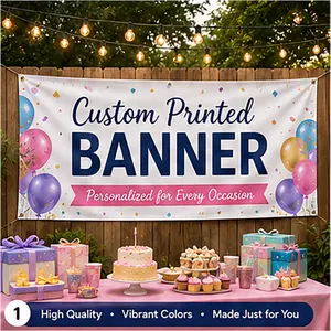 football match bannerCustom Printed Banner Personalized Party Banner for Birthday Graduation Sports Events Wedding Celebration