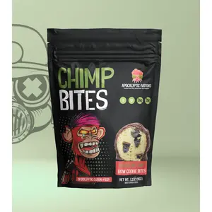 Chocolate Chip Raw Cookie Bites - Apocalyptic Queen #521