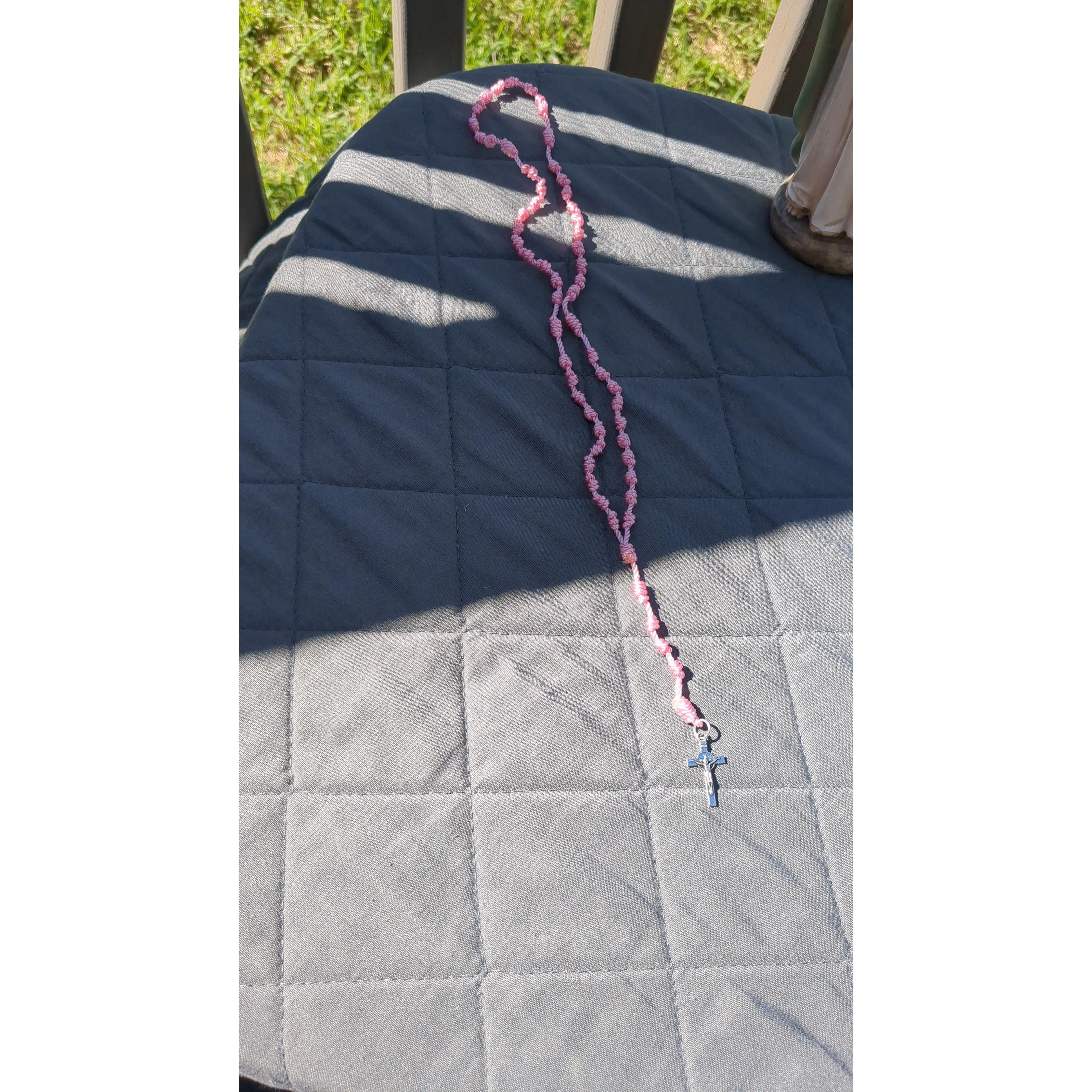 Light Pink Rosary, Small