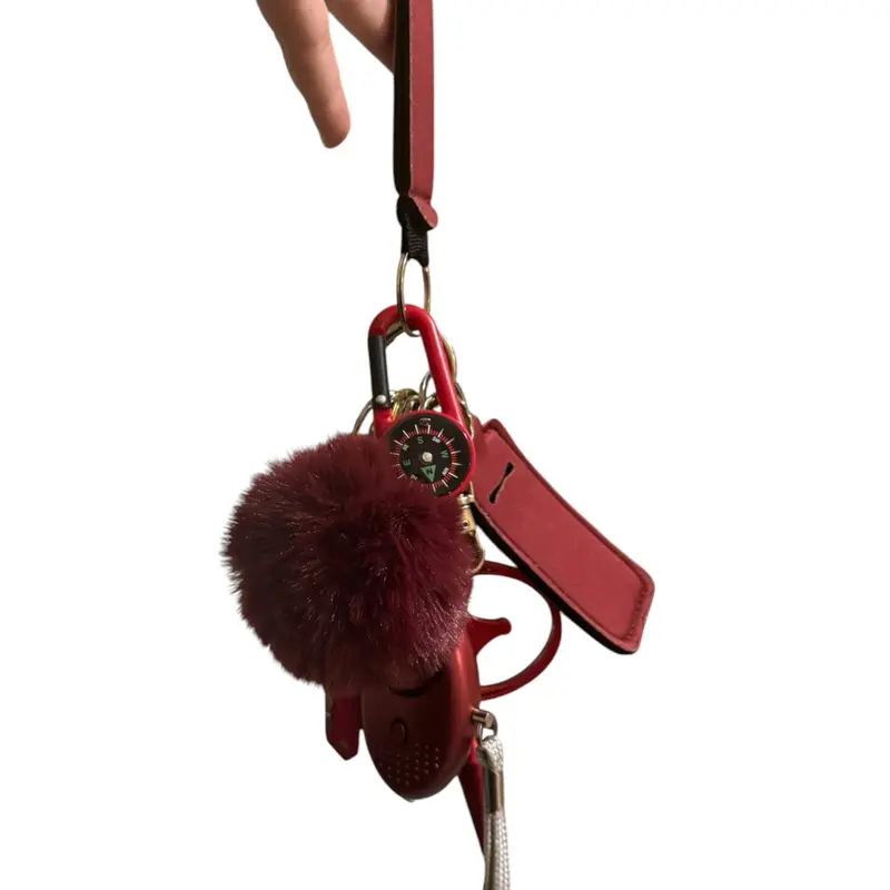 Classy keychain kit - TSA-friendly accessory for everyday use, school, walking.