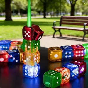 2026 Butane-Free Dice Lighter, Fun Stress Relief Toy, Multi-Purpose Kitchen & Outdoor Tool, Perfect for Candles, Ideal Holiday & Birthday Gift, Great for Party Games