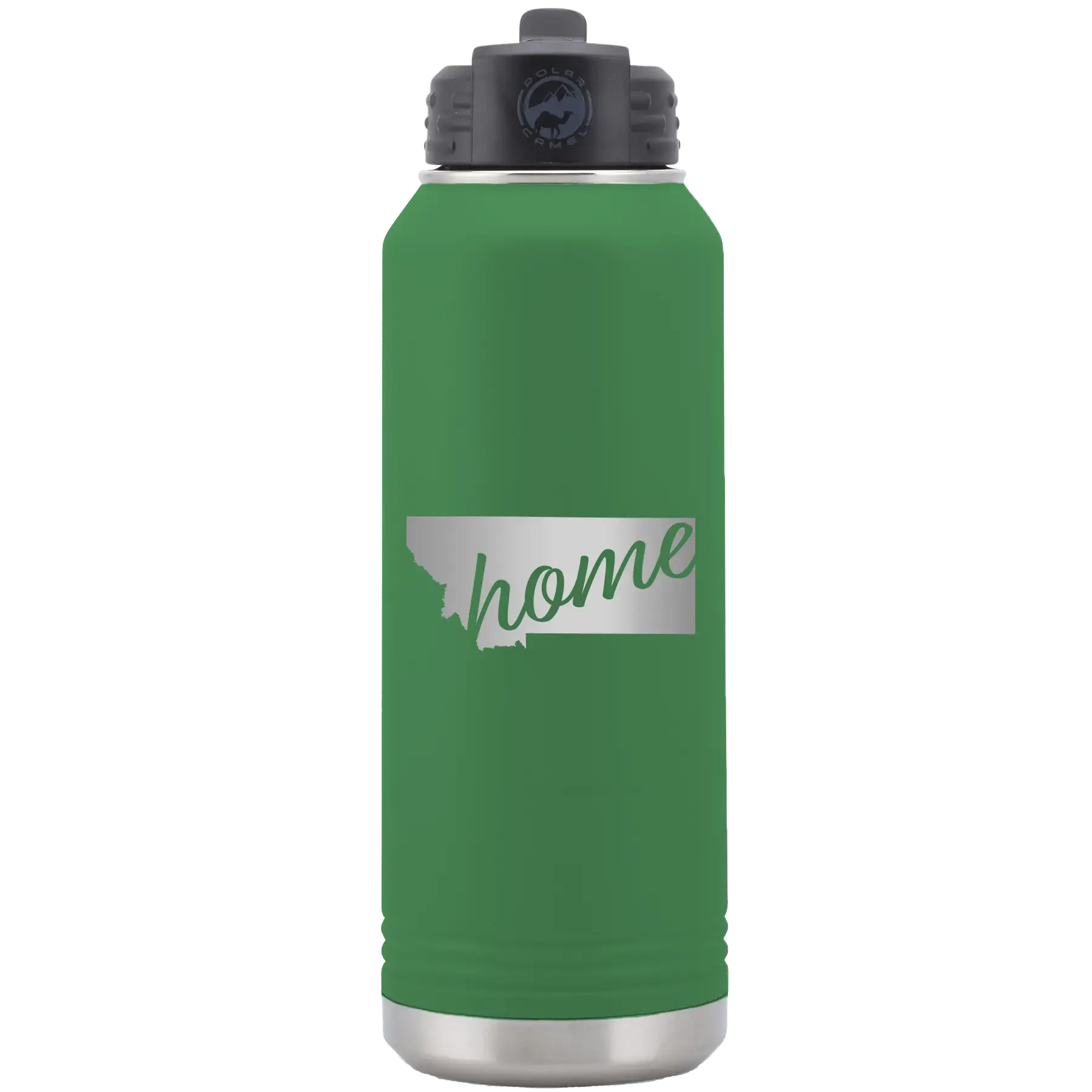 Montana Home 32 oz Water Bottle | Green