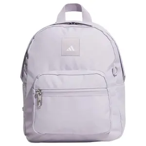 Adidas Women's Mini Backpack in Light Purple with Recycled Polyester for Casual and Sport Use