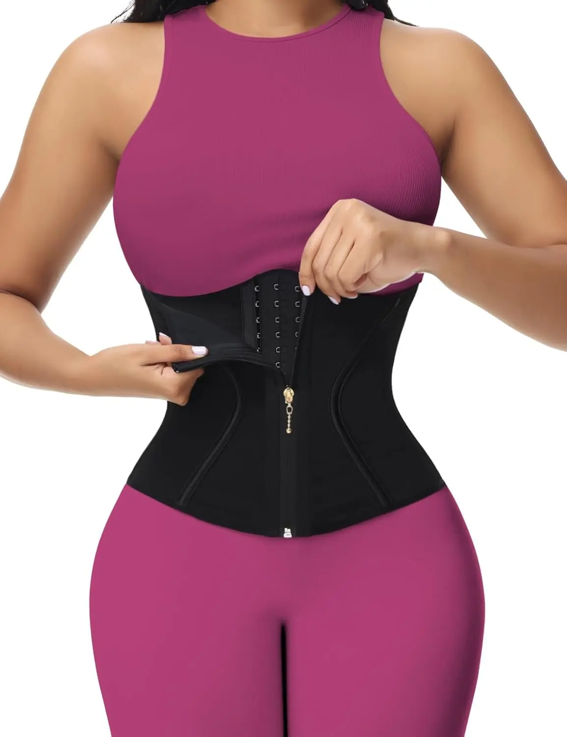 Women's Short Torso Waist Trainer Corset - Hourglass Body Shaper(Gift)