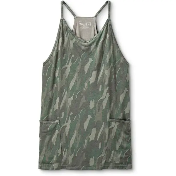 Women's Buxton Thyme Lowland Camo Romper Dress | Marshwear