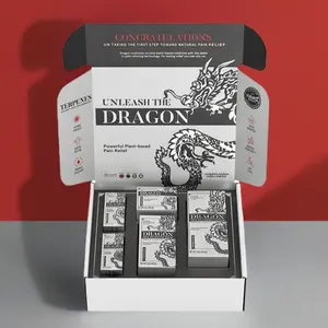 Dragon Super Strength Box Set - Muscle & Joint Recovery Balms & Lotion for Workouts & Daily Discomfort - Fast-Absorbing, Smooth Massage & Body Care Recovery Set