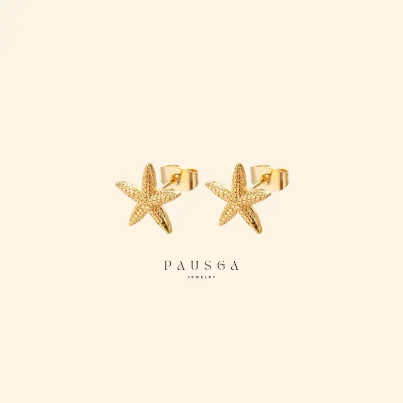 Starfish Stud Earrings