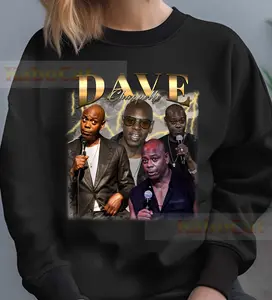 Limited Retro Dave Chappelle Sweatshirt, Unisex Classic Vintage Hoodie Gift For Kids, Women And Man
