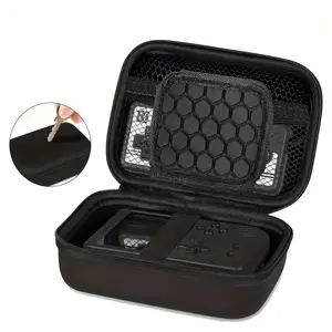 Durable Game Console Storage Bag for Rg353v/rg35xx/rg353vs/x6/r36s/k36, Handheld Protector Organiser, Stylish Portable Carry Case for Gamers