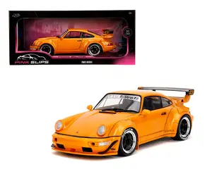 Pink Slips 1:18 RWB Hibiki – Orange – Diecast Model Car by Jada