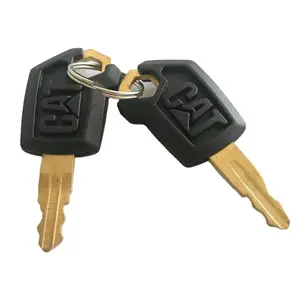 CAT Caterpillar Heavy Equipment Ignition Key - Replacement Key for Caterpillar Excavator Loader Bulldozer Forklift, Durable Heavy Duty Ignition Key for CAT Construction Machinery