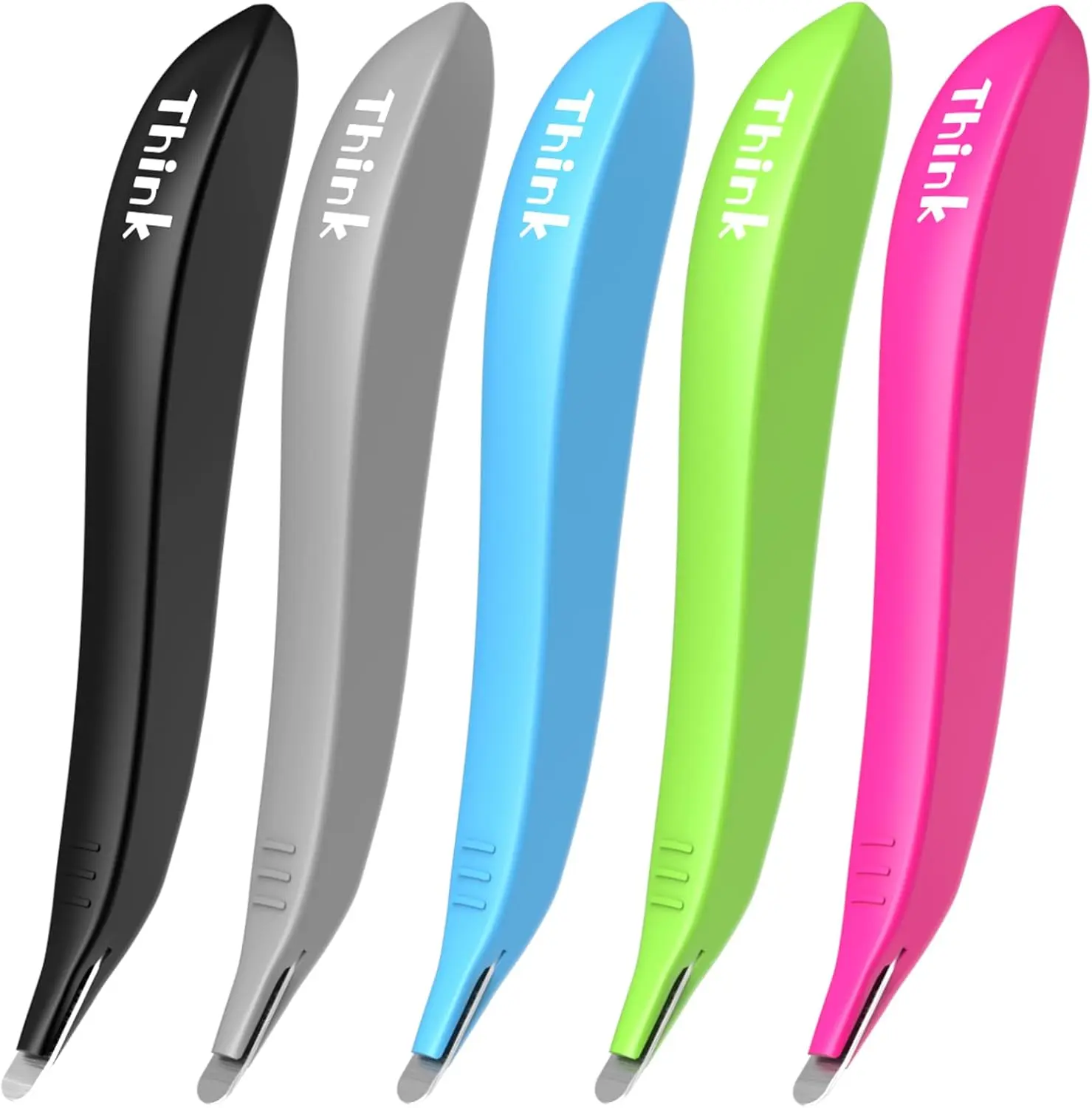 THINKLEARN5PCS Magnetic Staple Remover Tool - Professional Stapler Remover, Staple Puller Remover, Quick Staple Remover Stick for School, Office, Home