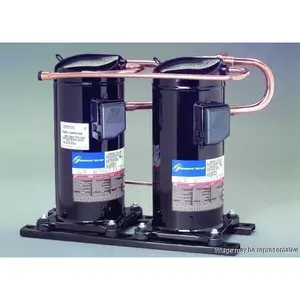 ZPT122KCETFD950 Copeland Compressor, tandem scroll, 121,000 BTUH, POE, R410A, 460/3/60 volt, 1-1/8" S x 3/4" S