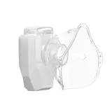 Portable Ultrasonic Mesh Nebulizer - USB Rechargeable, 200mA Lithium Battery, Adjustable Nebulization Rate, Self-Cleaning, Compact, Hydrating, Includes Face Mask & Mouthpiece, Respiratory Relief for Home/Travel, for Adults & Kids,techvibes