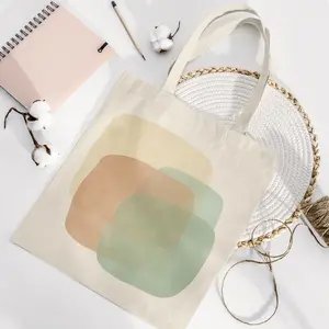 Eco-friendly, lightweight canvas tote bag suitable for hiking, travel, the beach, outdoor activities, sports, and everyday shopping trips.