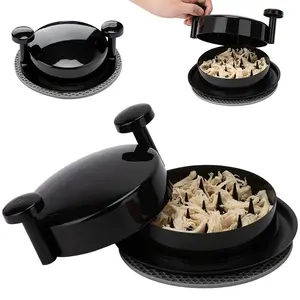 Chicken Potato Chopper Meat Chopping Tool with Handle and Non-slip Bottom Pad 1 Piece 7 Inch Kitchen Utensil Portable