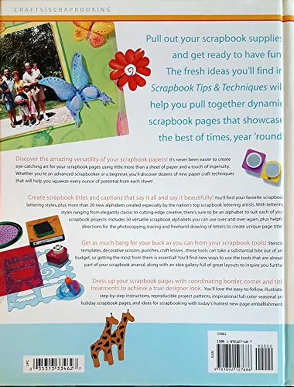USED-Scrapbook Tips & Techniques by Editor-Jennifer Ziegler (Hardcover)