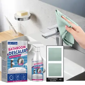 Mini Liquid Bathroom Descaler 60ml Family Portable Cleaner Spray Gentle Cleaning Dirt and Grime Easy Use Safe for Surfaces Everyday Home Maintenance