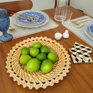 Natural Rattan Plate