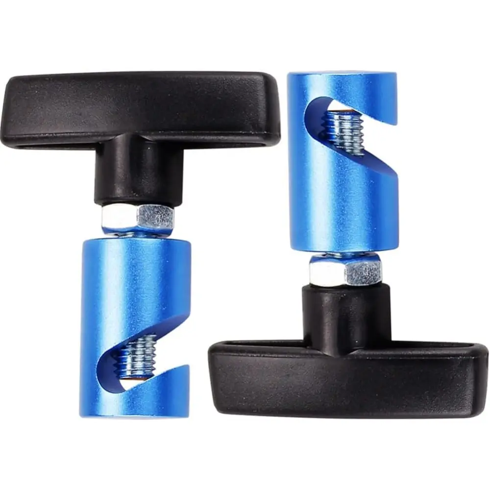Lift Support Clamp Hood Strut Fixing Clamps Stay Holder For Tailgates,Trunks with up to Dia.3/8” (10mm) (Blue-Pack of 2)