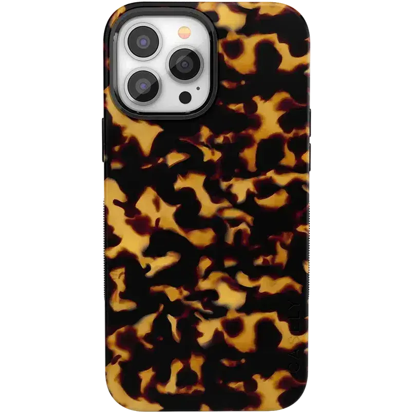 Casely iPhone 13 Pro Case | Shell Shocked | Tortoise Print | Bold Protective Design | Compatible with MagSafe
