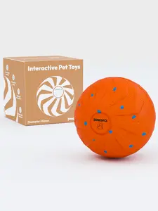 Rechargeable Smart Dog Toy Ball – Auto Bounce and Spin with 3 Fun Modes Gentle, Crazy, and Tap-to-Activate, IPX7 Waterproof Design for Indoor or Outdoor Play, Ideal for Medium to Large Breeds