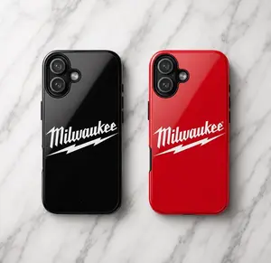 MilwaukeeS Fuel Tool Phone Case Red Power Tool Cover for iPhone 17 - 11 Pro Max Plus Mini X XR XS 7 8 Plus or SAMSUNG GALAXY S25 - S21 Ultra Plus