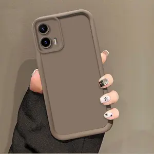 For Moto G04 G04S G24 4G G24 Power Phone Case Full-Cover Matte TPU For MotoG04 MotoG04s MotoG24 MotoG53 5G Cases Shockproof Soft Protective Case